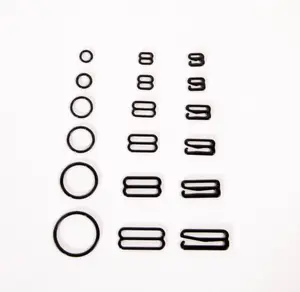 6/8/10/12/15/18/20/25mm Metal Bra Strap Adjuster Clip Ring/hook/slider