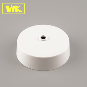 Plafón de Techo 6A con Base Transparente e Interruptor de Cable de Acero con Conexión a Tierra - Product Image 1