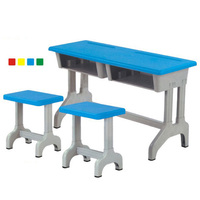 Promotion : Ensemble Bureau et Chaise Scolaire Moderne en Plastique pour Enfants, Écologique et Réglable en Hauteur