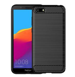 <span class=keywords><strong>Coque</strong></span> <span class=keywords><strong>de</strong></span> <span class=keywords><strong>téléphone</strong></span> portable en TPU, souple et résistant aux chocs, en Fiber <span class=keywords><strong>de</strong></span> carbone, pour Huawei honour <span class=keywords><strong>7S</strong></span> - Product Image 1