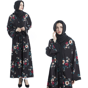 All'ingrosso più popolare abito del Medio Oriente Abito musulmano stampato da donna abbigliamento islamico turco - Product Image 2