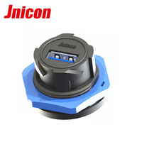 Nuevo Conector Micro USB Macho-Hembra Impermeable IP67