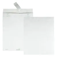 مظروف نوع Tyvek باللون الأبيض مع أظرف قابل للف والقطع ومقاوم للتمزيق مقاس 10 × 13 بوصة و 50/صندوق