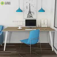 モダンでシンプルなコンピューターデスクまともな安定した新しいデザインホーム家具オフィステーブルモダン