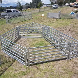 Sheep Panel Hot Dipped Galvanized Farm Used Livestock Portable Metal Sheepyard Mesh Corral Steel Sheep Corral Panels