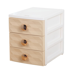 Organisateur <span class=keywords><strong>de</strong></span> bureau en promotion avec poignée dorée, mini tiroir <span class=keywords><strong>de</strong></span> bureau en plastique PP, petit meuble <span class=keywords><strong>de</strong></span> rangement <span class=keywords><strong>de</strong></span> bureau en plastique - Product Image 3