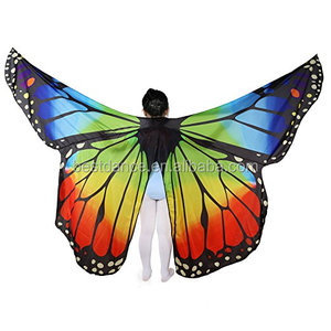 Beste Tanz Kinder Mädchen Kinder Schmetterling Flügel Ägyptische Bauchtanz Kostüm Engels flügel <span class=keywords><strong>Isis</strong></span> Flügel OEM - Product Image 2