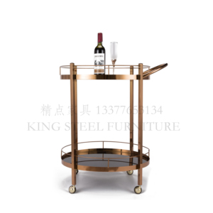 <span class=keywords><strong>Di</strong></span> <span class=keywords><strong>lusso</strong></span> liquore <span class=keywords><strong>trolley</strong></span> oro rosa con il nero <span class=keywords><strong>di</strong></span> vetro carrello <span class=keywords><strong>di</strong></span> servizio per hotel ristorante Cibo Consegna <span class=keywords><strong>Trolley</strong></span> ovale - Product Image 4