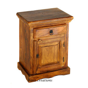 Mesita de noche de madera MDF moderna sólida al por mayor, muebles hechos a medida para el hogar, sala de estar, comedor, muebles sólidos fabricados, fabricantes - Product Image 2