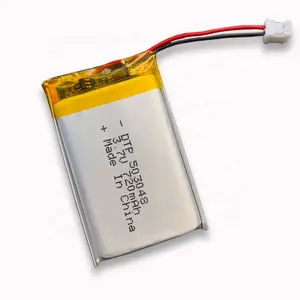 KC CE UN38.3 批准的锂聚合物 DTP 503048 3.7 v 720 mah LiPo 电池