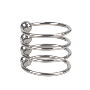 Edelstahl Metall starke Penis Lock Ärmel Hahn Ring <span class=keywords><strong>Ball</strong></span> Trage männliche Verzögerung Extender Sexspielzeug für Männer