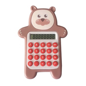Regalo promocional encantador Oso de dibujos animados de 8 dígitos calculadora de bolsillo - Product Image 2
