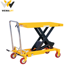 150kg 300kg 500kg Mini table élévatrice manuelle à ciseaux simples - Product Image 2