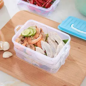 Самый популярный пластиковый контейнер для детского питания с ручкой, Портативный прочный летний контейнер для хранения свежести