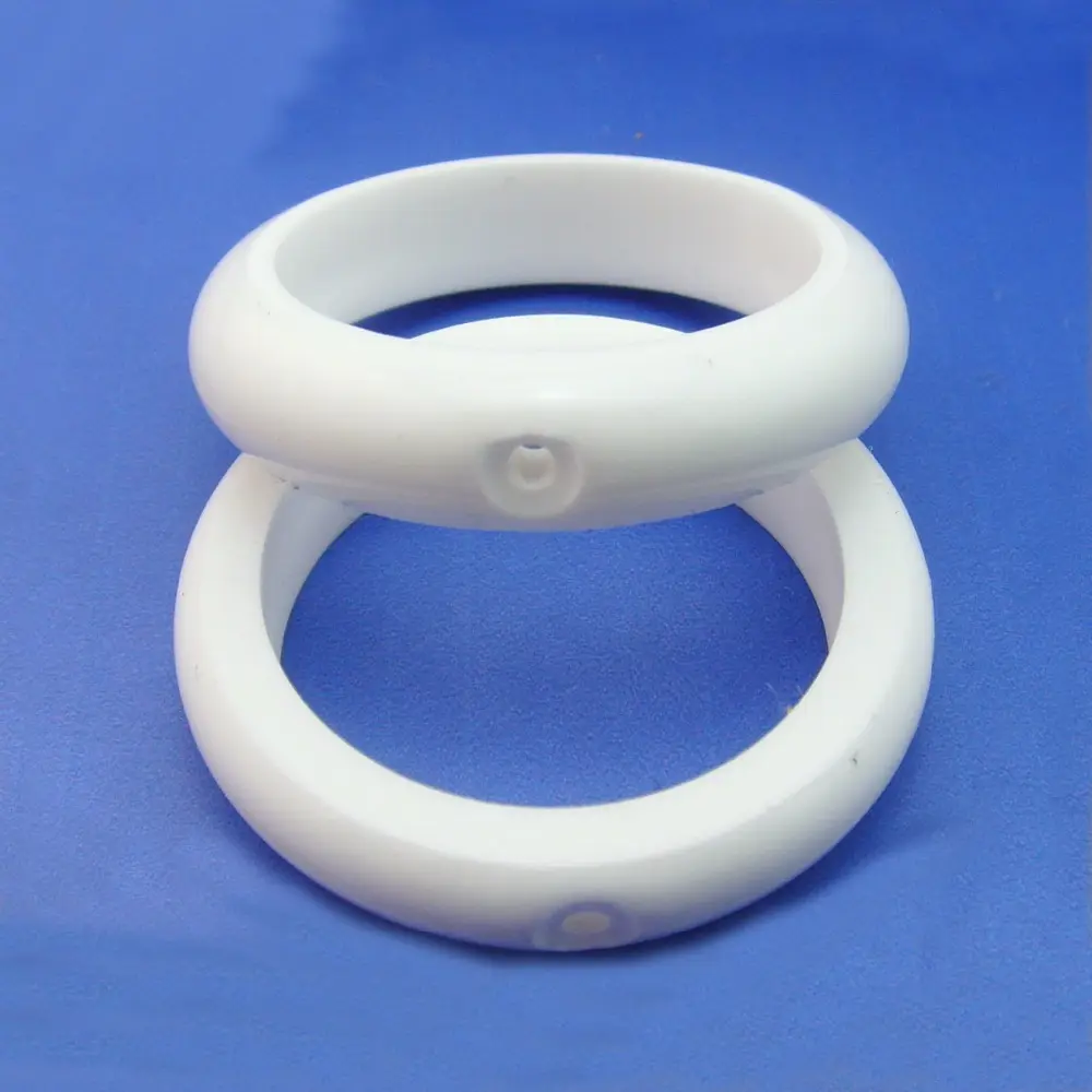 Industriel résistant Blanc Bague En Céramique De Zircone