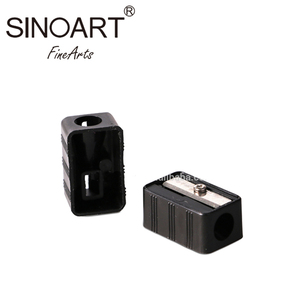 Personnalisé En Gros De Haute Qualité Noir Taille-Crayon Manuel En Plastique - Product Image 2