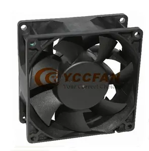 90mm 9238 de alto flujo de aire 12v 24v 48v dc sin escobillas pequeño axial ventilador de refrigeración de 92x92x38