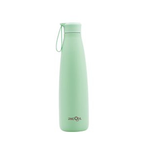 Fabbrica all'ingrosso Custom 17oz 500 ml vernice <span class=keywords><strong>di</strong></span> gomma in acciaio inox piccola bocca termo Sport bottiglie <span class=keywords><strong>di</strong></span> <span class=keywords><strong>acqua</strong></span> da mensa bottiglie sottovuoto - Product Image 6