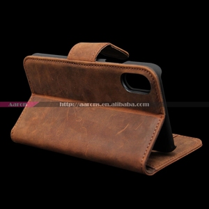Cuero de Caballo loco de la vendimia tapa de imán para iPhone X - Product Image 6