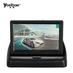 Màn Hình Gập LCD TFT <span class=keywords><strong>4.3</strong></span> <span class=keywords><strong>Inch</strong></span>, Hệ Thống Camera Lùi Đỗ Xe, Màn Hình Theo Dõi Cho Xe Ô Tô, Màn Hình Chiếu Hậu NTSC PAL - Product Image 6