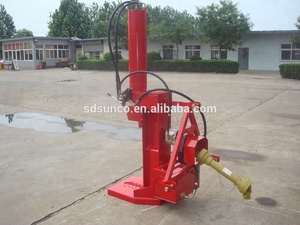 Houten Splitter Pto Power Montage Op Tractor - Product Image 4