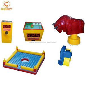 Inflables interactivos juego <span class=keywords><strong>de</strong></span> deporte desafío toro mecánico máquina inflable Toro <span class=keywords><strong>de</strong></span> rodeo - Product Image 6