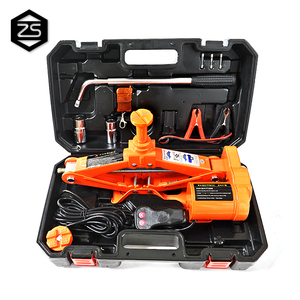 Fantástica calidad durable 12 voltios portátil 3 toneladas gato del coche eléctrico combo kit - Product Image 3