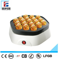 19 buche, piovra elettrica fornello maker takoyaki