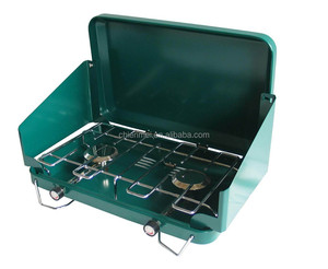 Fornello a <span class=keywords><strong>gas</strong></span> a doppio bruciatore fornello a <span class=keywords><strong>gas</strong></span> da esterno portatile da campeggio per giardinaggio - Product Image 5