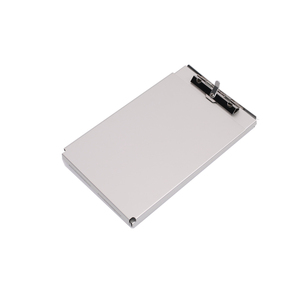 사무실 학교 메모 크기 강철 클립을 가진 알루미늄 Foldable 간호 저장 클립 보드 - Product Image 3