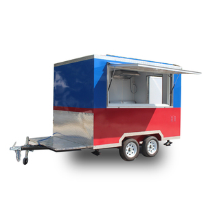 JX-FS300 Commercial rectangulaire hot-dog glace gaufres café chariots de nourriture à vendre - Product Image 3