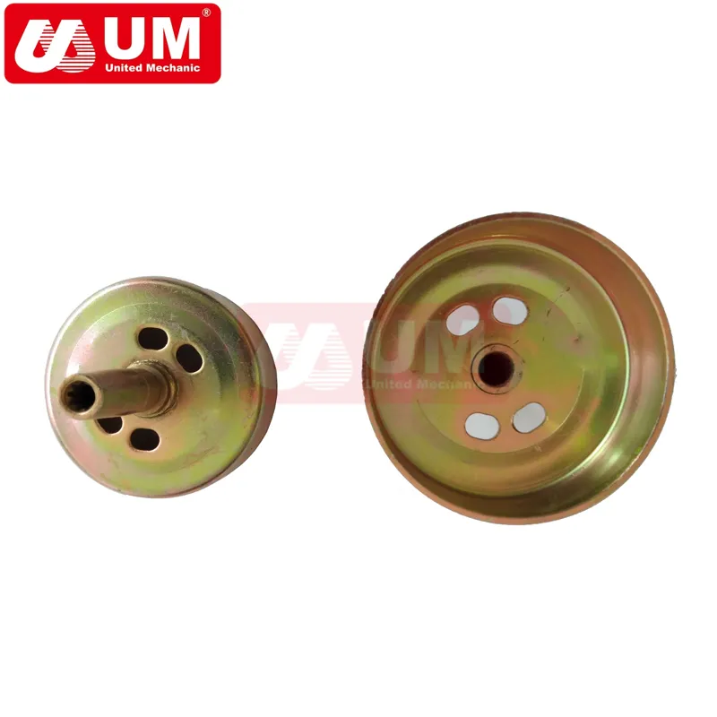 Um 43 CC 52 CC 2 Stroke Mesin 9 Gigi Sikat Cutter Spare Parts Clutch Drum untuk Brush Cutter