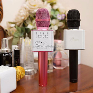 2016 fábrica venta caliente <span class=keywords><strong>mini</strong></span> micrófono de solapa micrófono inalámbrico Q9 super bass altavoz portátil bluetooth altavoz - Product Image 5