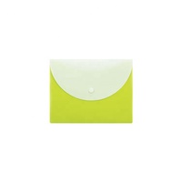 Porte-documents à double poche en PP avec fermeture à pression, format A5/A4/FC, personnalisable avec logo et motif, pour la production en série