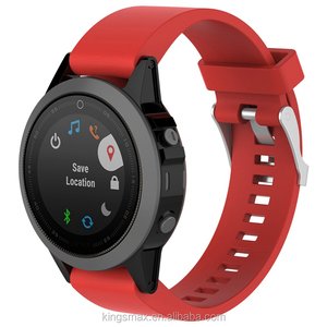 Remplacement Souple En Silicone Bracelet Sport Bracelet Bracelet Accessoire Pour <span class=keywords><strong>Garmin</strong></span> <span class=keywords><strong>5S</strong></span> - Product Image 3