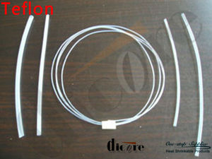 Teflón del encogimiento del calor tubo / claro y negro ptfe tubo del encogimiento del calor - Product Image 1