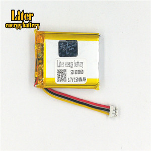 Plugue 2.0-<strong>3</strong> P <strong>3</strong>.7 V 803050 1500 mAh Li-ion rechargeable LiPo battery high quality lithium polymer battery - Product Image 2