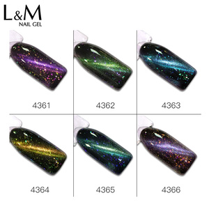 Ibdgel-esmalte de Gel magnético 3D, esmalte de uñas en Gel de 7,3 ml con purpurina, necesita <span class=keywords><strong>Base</strong></span> negra - Product Image 3
