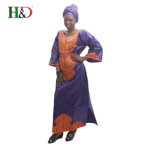 H & d hot selling high quality cheap OEM fashion match costume African wedding dresses girls - Product Image 5