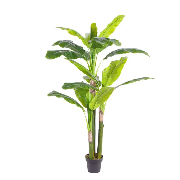 1.7m الاصطناعي نبات الموز شجرة الديكور