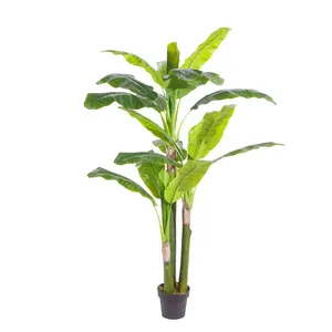1.7m Artificial Banana Plant Tree Decoration