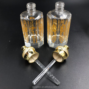 36ML di vendita Calda Fantasia Attar Bottiglia di Cristallo con gioielli di lusso cap per oud olio e profumo - Product Image 3