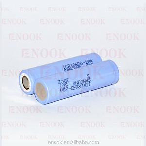 Samsung 18650 <span class=keywords><strong>3</strong></span>.7 V 2800 mAh samsung 18650 28A recargable top batería plana max duración de la batería para vaporshark - Product Image 2