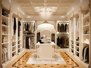 Placard de luxe pour la <span class=keywords><strong>chambre</strong></span> principale, vestiaire en contreplaqué, <span class=keywords><strong>armoire</strong></span> avec tiroirs à bijoux, 2019 - Product Image 2