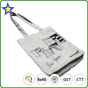 Haute Performance <span class=keywords><strong>custom</strong></span> logo imprimé toile de coton sac à main sac fourre - tout - Product Image 2