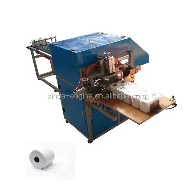 Haute vitesse semi automatique de rouleau de papier toilette machine à emballer SP398-3