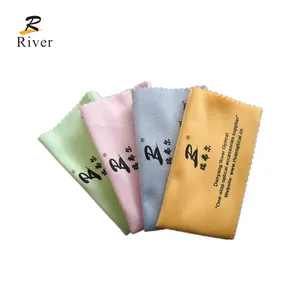 Custom Microfiber Cloth Glasses Eyeglass Sunglasses Lens Cleaning Cleaner Cloth