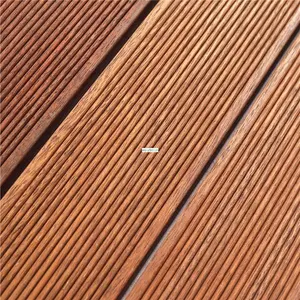 Non-slip merbau decking esterno pavimento in legno 25 anni di garanzia