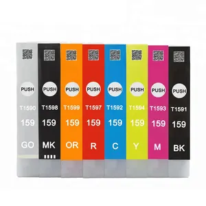 Hot sale T159 Series Ink Cartridges Epn R2000 Inkjet Printer T1589-T1599 Ink Cartridge