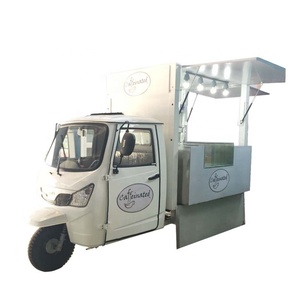 Camión de Comida Multifuncional de <span class=keywords><strong>3</strong></span> <span class=keywords><strong>Ruedas</strong></span>, <span class=keywords><strong>Precio</strong></span> de <span class=keywords><strong>Piaggio</strong></span> Ape, Camioneta de Café, Carrito de Hot Dogs, Motor Diésel en Venta - Product Image 2